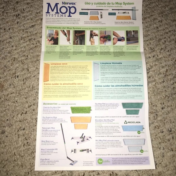 Superior Norwex Mop bundle - Picture 4 of 7